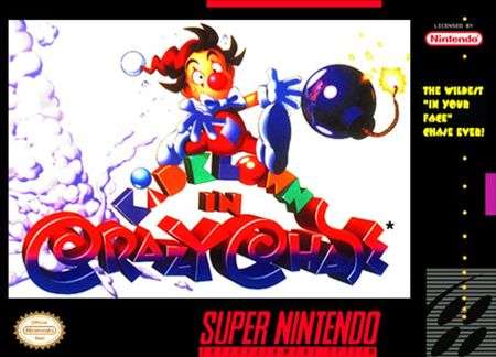 Kid Klown in Crazy Chase SNES Super Nintendo SNES Kid Klown in Crazy Chase SNES Super Nintendo SNES