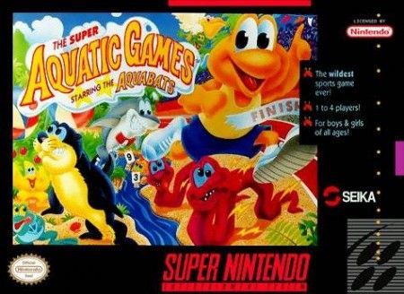 Super Aquatic Games Starring the Aquabats SNES Super Nintendo SNES Super Aquatic Games Starring the Aquabats SNES Super Nintendo SNES