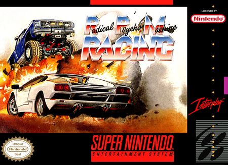 Radical Psycho Machine R P M Racing SNES Super Nintendo SNES Radical Psycho Machine R P M Racing SNES Super Nintendo SNES