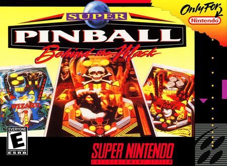Super Pinball Behind the Mask SNES Super Nintendo SNES Super Pinball Behind the Mask SNES Super Nintendo SNES