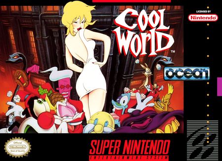 Cool World SNES Super Nintendo SNES Cool World SNES Super Nintendo SNES