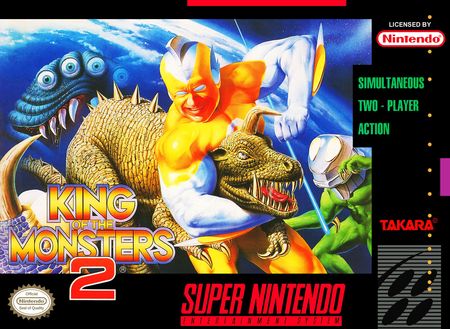 King of the Monsters 2 SNES Super Nintendo SNES King of the Monsters 2 SNES Super Nintendo SNES