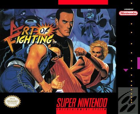 Art of Fighting SNES Super Nintendo SNES Art of Fighting SNES Super Nintendo SNES