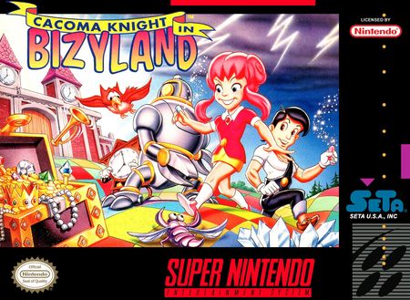Cacoma Knight in Bizyland SNES Super Nintendo SNES Cacoma Knight in Bizyland SNES Super Nintendo SNES
