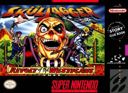 SkulJagger Revolt of the Westicans SNES Super Nintendo SNES SkulJagger Revolt of the Westicans SNES Super Nintendo SNES