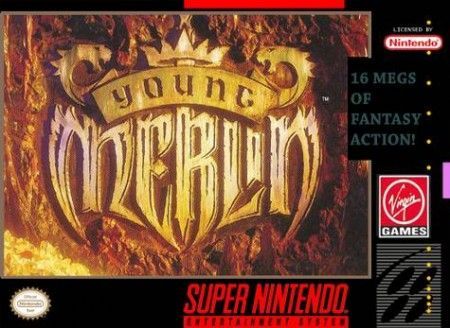 Young Merlin SNES Super Nintendo SNES Young Merlin SNES Super Nintendo SNES