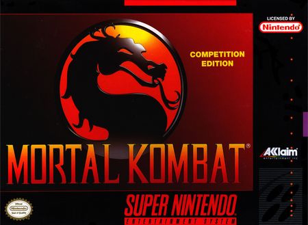 Mortal Kombat SNES Super Nintendo SNES Mortal Kombat SNES Super Nintendo SNES