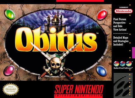Obitus SNES Super Nintendo SNES Obitus SNES Super Nintendo SNES