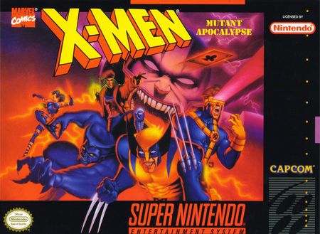 X Men Mutant Apocalypse SNES Super Nintendo SNES X Men Mutant Apocalypse SNES Super Nintendo SNES