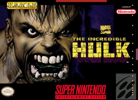 Incredible Hulk SNES Super Nintendo SNES Incredible Hulk SNES Super Nintendo SNES