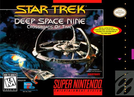 Star Trek Deep Space Nine The Crossroads of Time SNES Super Nintendo SNES Star Trek Deep Space Nine The Crossroads of Time SNES Super Nintendo SNES