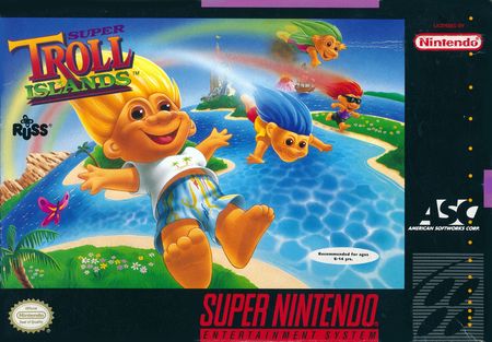 Super Troll Islands SNES Super Nintendo SNES Super Troll Islands SNES Super Nintendo SNES