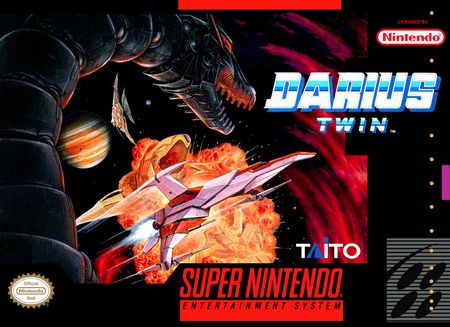 Darius Twin SNES Super Nintendo SNES Darius Twin SNES Super Nintendo SNES