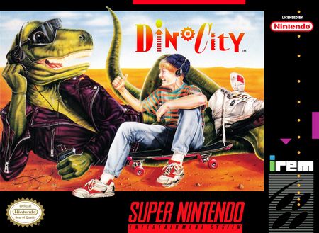 Dino City SNES Super Nintendo SNES Dino City SNES Super Nintendo SNES