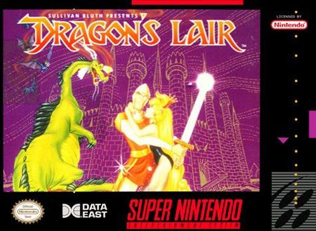 Dragon s Lair SNES Super Nintendo SNES Dragon s Lair SNES Super Nintendo SNES