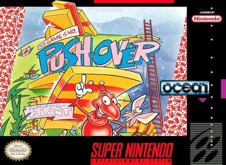 Push Over SNES Super Nintendo SNES Push Over SNES Super Nintendo SNES