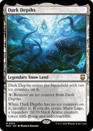 Dark Depths 334 Modern Horizons 3 Singles