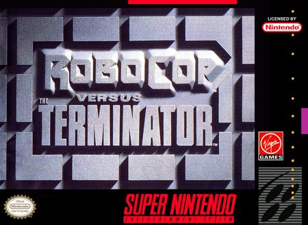 Robocop versus The Terminator SNES Super Nintendo SNES Robocop versus The Terminator SNES Super Nintendo SNES