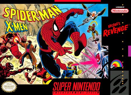 Spider Man the X Men Arcade s Revenge SNES Super Nintendo SNES Spider Man the X Men Arcade s Revenge SNES Super Nintendo SNES