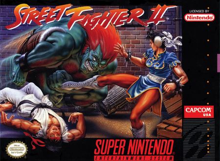 Street Fighter II SNES Super Nintendo SNES Street Fighter II SNES Super Nintendo SNES