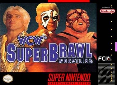 WCW Super Brawl Wrestling SNES Super Nintendo SNES WCW Super Brawl Wrestling SNES Super Nintendo SNES