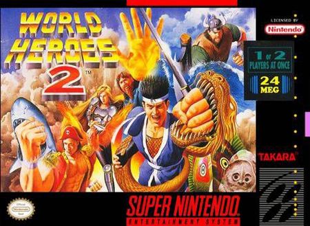 World Heroes 2 SNES Super Nintendo SNES World Heroes 2 SNES Super Nintendo SNES