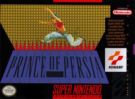 Prince of Persia SNES Super Nintendo SNES Prince of Persia SNES Super Nintendo SNES