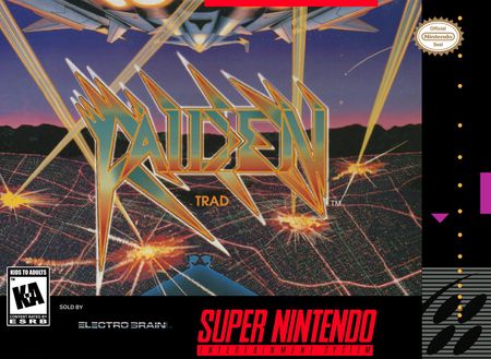 Raiden Trad SNES Super Nintendo SNES Raiden Trad SNES Super Nintendo SNES