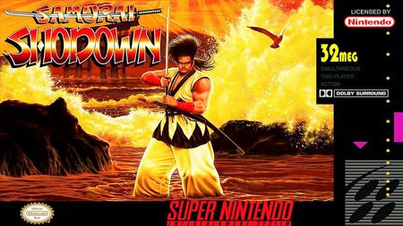 Samurai Shodown SNES Super Nintendo SNES Samurai Shodown SNES Super Nintendo SNES