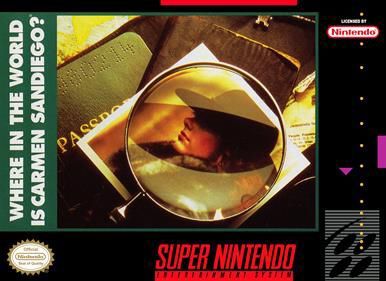 Where in the World is Carmen Sandiego SNES Super Nintendo SNES Where in the World is Carmen Sandiego SNES Super Nintendo SNES