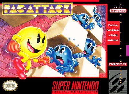 Pac Attack SNES Super Nintendo SNES Pac Attack SNES Super Nintendo SNES