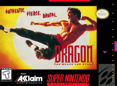 Dragon The Bruce Lee Story SNES Super Nintendo SNES Dragon The Bruce Lee Story SNES Super Nintendo SNES