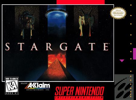 Stargate SNES Super Nintendo SNES Stargate SNES Super Nintendo SNES