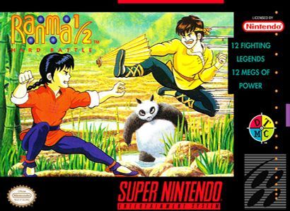 Ranma 1 2 Hard Battle SNES Super Nintendo SNES Ranma 1 2 Hard Battle SNES Super Nintendo SNES
