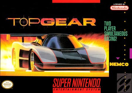 Top Gear SNES Super Nintendo SNES Top Gear SNES Super Nintendo SNES