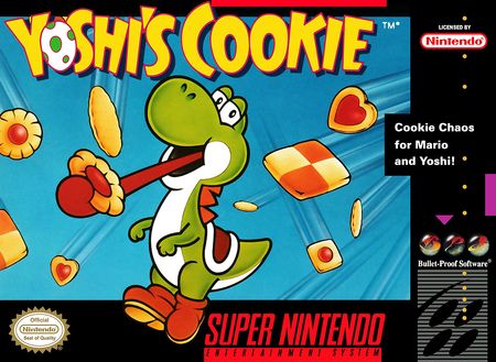 Yoshi s Cookie SNES Super Nintendo SNES Yoshi s Cookie SNES Super Nintendo SNES