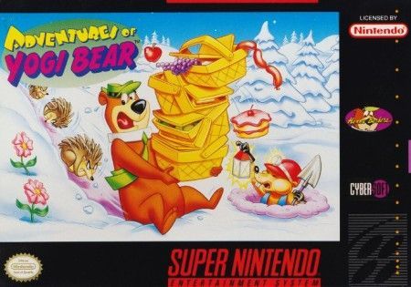 Adventures of Yogi Bear SNES Super Nintendo SNES Adventures of Yogi Bear SNES Super Nintendo SNES