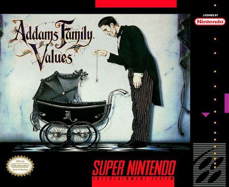 Addams Family Values SNES Super Nintendo SNES Addams Family Values SNES Super Nintendo SNES