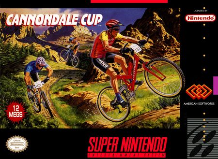 Cannondale Cup SNES Super Nintendo SNES Cannondale Cup SNES Super Nintendo SNES