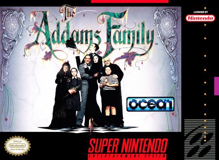 The Addams Family SNES Super Nintendo SNES The Addams Family SNES Super Nintendo SNES