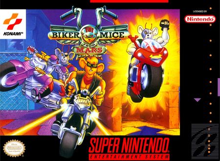 Biker Mice From Mars SNES Super Nintendo SNES Biker Mice From Mars SNES Super Nintendo SNES