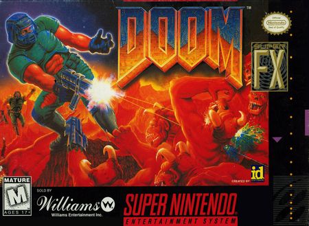 Doom SNES Super Nintendo SNES Doom SNES Super Nintendo SNES