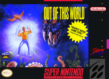 Out of This World SNES Super Nintendo SNES Out of This World SNES Super Nintendo SNES