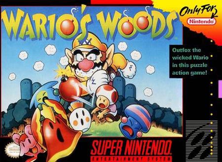 Wario s Woods SNES Super Nintendo SNES Wario s Woods SNES Super Nintendo SNES
