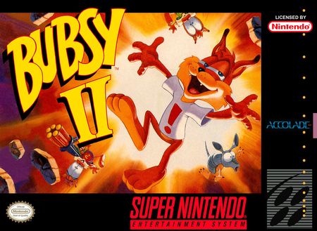 Bubsy II SNES Super Nintendo SNES Bubsy II SNES Super Nintendo SNES
