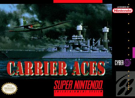 Carrier Aces SNES Super Nintendo SNES Carrier Aces SNES Super Nintendo SNES