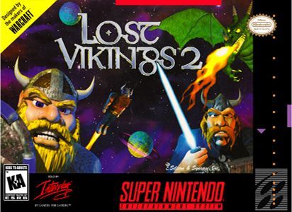 The Lost Vikings 2 SNES Super Nintendo SNES The Lost Vikings 2 SNES Super Nintendo SNES