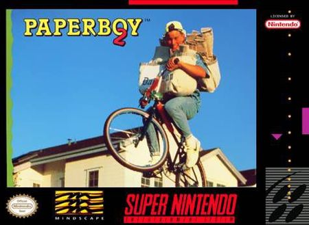 Paperboy 2 SNES Super Nintendo SNES Paperboy 2 SNES Super Nintendo SNES
