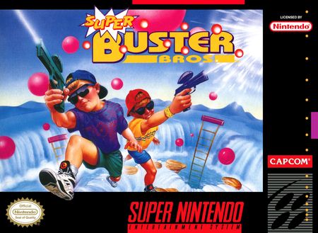 Super Buster Brothers SNES Super Nintendo SNES Super Buster Brothers SNES Super Nintendo SNES