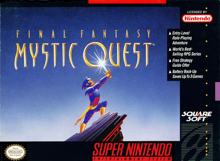 Final Fantasy Mystic Quest SNES Final Fantasy Mystic Quest SNES